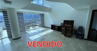 VENTA DE APARTAMENTO PENTHOUSE, SAN JOSE, EDIFICIO TORRES PASEO