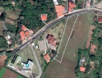 Se vende lote de 2,000m2 en San Antonio de Escazú 24-1072