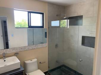 se alquila moderna casa con patio y terraza en condominio de Piedades de Santa Ana 24-1123