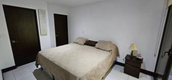 Se alquila apartamento amoblado en condominio de Pozos Santa Ana 25-941