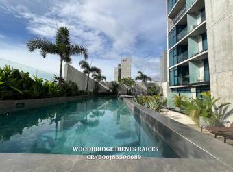 San Jose Rohrmoser apartamento en alquiler amoblado / 3 dormitorios