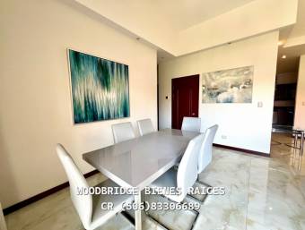 Escazu apartamento en alquiler $2.700 amueblado /3 dormitorios