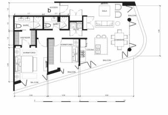 TERRAQUEA Apartamento Moderno,contemporáneo, acabados de primera