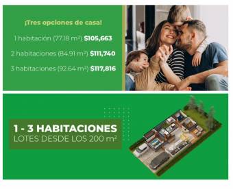 Se vende  casa estrenar con mas 50 m2 de patio en Turrucares  de Alajuela 