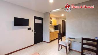 Se alquila apartamento amoblado en Carmen San José 25-707