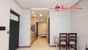 Se alquila apartamento amoblado en Carmen San José 25-707