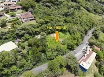 Se vende lote de 1,907m2 en carretera vieja Santa Ana 25-1356