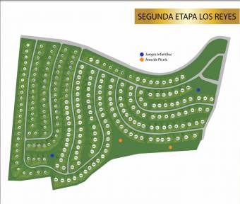 Lots for sale in the Ciudad Hacienda Los Reyes residential area.