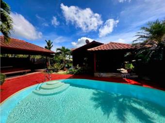 VENTA DE CASA AMUEBLADA, CON PISCINA, ALAJUELA, SAN CARLOS, LA FORTUNA 9508745