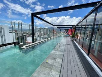 FURNISHED APARTMENT FOR RENT, SAN JOSÉ, NUNCIATURA, SKY GARDEN CONDOMINIUM - 9748988