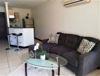 se alquila apartamento full amoblado en excluviso condominio con muchas amenidades 20-751