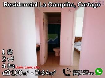 Residencial La Campiña, Cartago. RONO Whatsapp 6107-2627