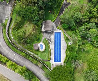 Lot for sale in Hacienda Los Bambúes condominium in Brasil de Mora, Ciudad Colón.