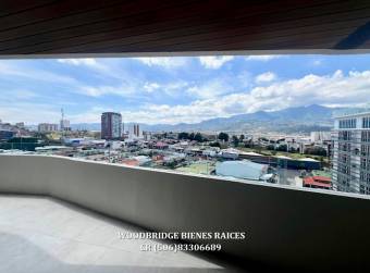 Apartamento alquiler Rohrmoser San Jose $2.200 /balcon vista