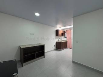 Apartamento tipo estudio en alquiler en Escazú centro compacto y funcional #26-1638 GS