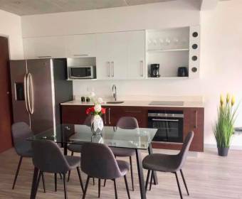 Apartamento amoblado en alquiler condominio 37 Dent Flats, San Pedro, Montes de Oca