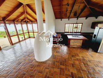 Venta de casa, espectacular vista, un nivel,  San Antonio de Escazú, Costa Rica