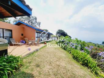 Venta de casa, espectacular vista, un nivel,  San Antonio de Escazú, Costa Rica