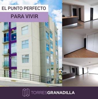 Apartment for sale in Condominium Torres Granadilla, Curridabat, San José.