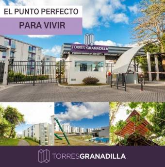 Se vende apartamento en Condominio Torres Granadilla, Curridabat