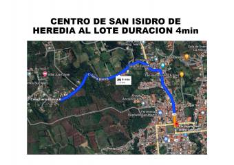 Se vende lote en Heredia San Rafael