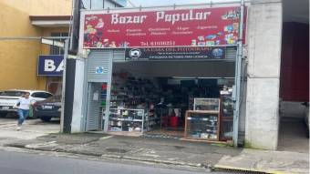 Venta edificio con local comercial Heredia centro.