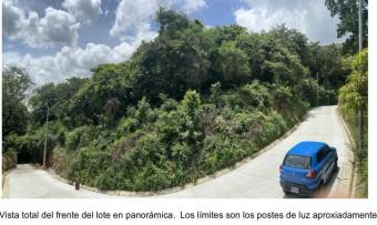 Amplio terreno con servicios y gran potencial para desarrollo ecoturístico #25-1246 GS