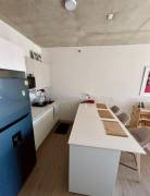 Apartamento amueblado contemporáneo con vista a la ciudad en torre moderna #26-1708 GS