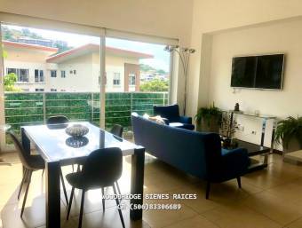 Escazu furnished apartment for rent $2.000 / 2 bedrooms