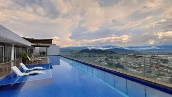 Venta estudio piso alto con parqueo en torre top ideal inversión #26-1363 GS