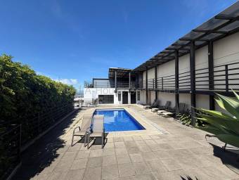 Casa con piscina privada y oficina en condominio en Heredia #26-1796 GS
