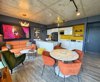 Apartamento amoblado en alquiler en SECRT Sábana, Piso 26