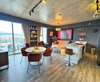 Apartamento amoblado en alquiler en SECRT Sábana, Piso 26 Apartamento amoblado en alquiler en SECRT Sábana, Piso 26