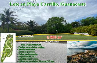 Lote en Puerto Carrillo, Guanacaste. RONO Whatsapp 6107-2627