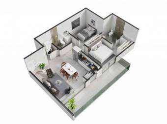 PRE-VENTA DE APARTAMENTO, SAN JOSE, ROHRMOSER, CONDOMINIO SOHO 