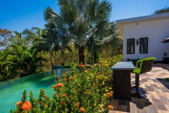 Encantadora propiedad europea con piscina y vista panorámica en comunidad privada cerca de Tamarindo