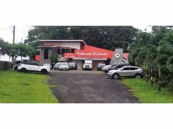 VENTA DE FINCA CON RESTAURANTE EN OPERACIÓN, ALAJUELA, UPALA, BIJAGUA