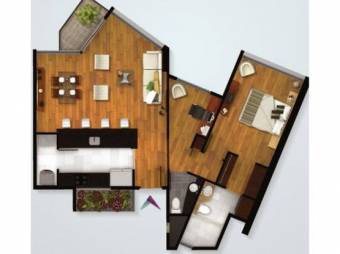 VENTA DE APARTAMENTO AMUEBLADO, ROHRMOSER, CONDOMINIO VISTAS DE NUNCIATURA - 381825