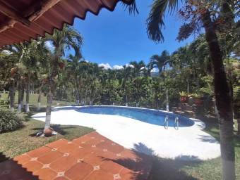 Venta de terreno con casa amueblada, piscina y rancho #26-1881 GS