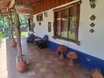 Venta de terreno con casa amueblada, piscina y rancho #26-1881 GS