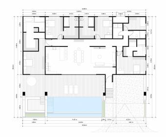 Casa de una planta para estrenar en venta en Ciudad Hacienda Los Reyes, La Guácima, Alajuela