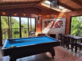 Hermoso restaurante rústico en venta en EL Jardin de Dota MLS 26-2022 