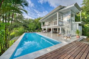 Home for sale in Escaleras Bahía Ballena Dominicalito Infinite Pool and Panoramic Views nj
