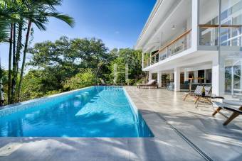 Home for sale in Escaleras Bahía Ballena Dominicalito Infinite Pool and Panoramic Views nj