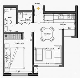 Venta de Apartamento Amueblado en Núcleo Sabana. Venta de Apartamento Amueblado en Núcleo Sabana.