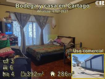 Bodega y casa en Cartago. RONO