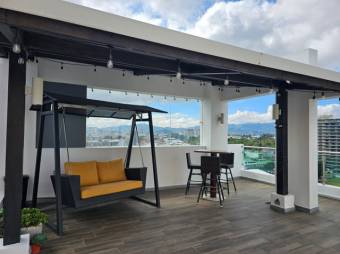 Se vende moderno y espacioso apartamento en condominio de Sabana en San José 23-3159