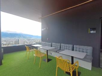 Se alquila moderno apartamento en condominio Barrio Escalante 25-1849