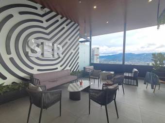 Se alquila moderno apartamento en condominio Barrio Escalante 25-1849