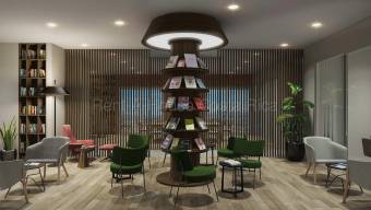 Venta de Apartamento en Condominio Sky House, San Sebastián (Semi amoblado). RAH 26-2113